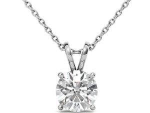 CHANEL Round Brilliant Cut solitaire Lab Grown or Natural Diamond  Pendant